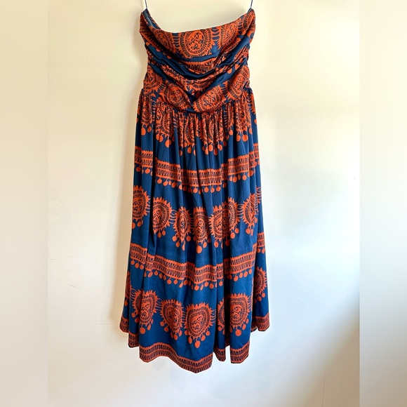 Anthropologie Strapless Dress - Picture 2 of 8
